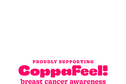 Caerhays Estate Logo and CoppaFeel Logo white