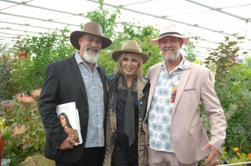 Joanna Lumley and Guy's South African Gardeners